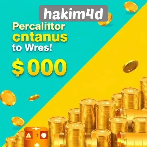 Penawaran Bonus Menarik di Hakim4d untuk Anggota Baru